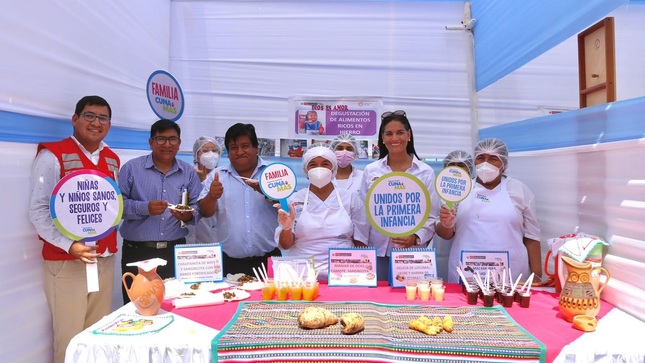 Cuna Más fortalece atención integral a niñas y niños menores de 36 meses en campaña itinerante Wawakuna en Lambayeque