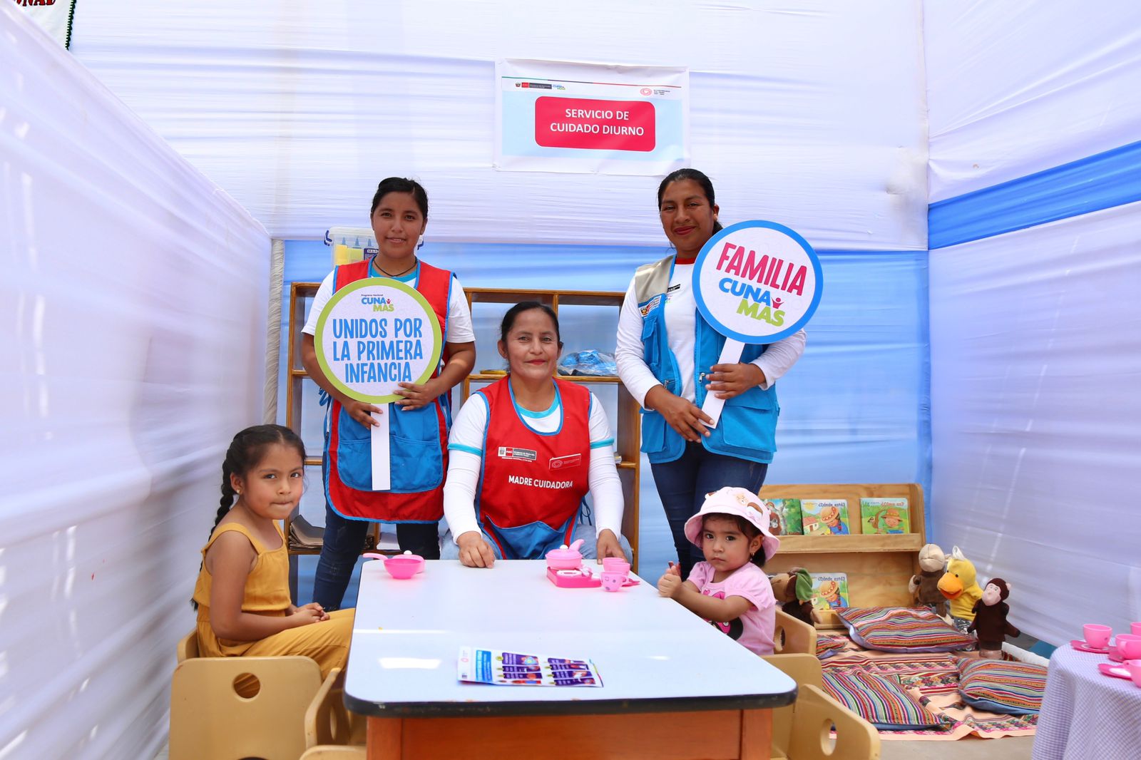 Cuna Más fortalece atención integral a niñas y niños menores de 36 meses en campaña itinerante Wawakuna en Lambayeque