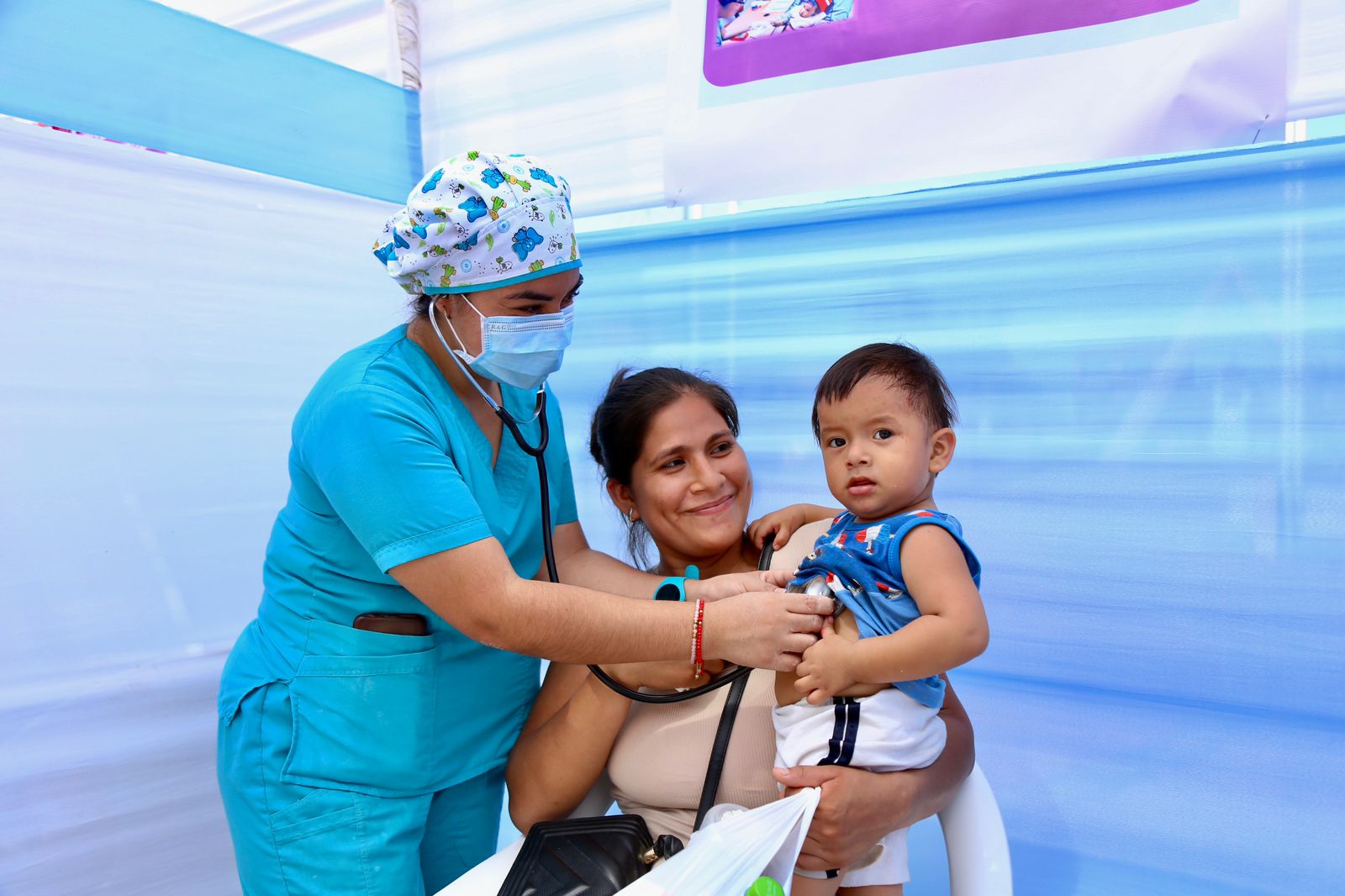 Cuna Más fortalece atención integral a niñas y niños menores de 36 meses en campaña itinerante Wawakuna en Lambayeque