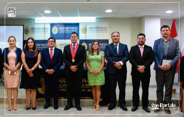 Reunión con las Autoridades del Ministerio Público, a través del Distrito Fiscal de Lima Sur.