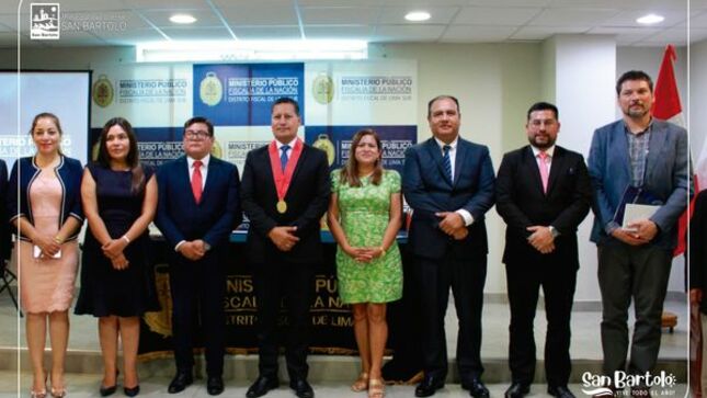Reunión con las Autoridades del Ministerio Público, a través del Distrito Fiscal de Lima Sur.