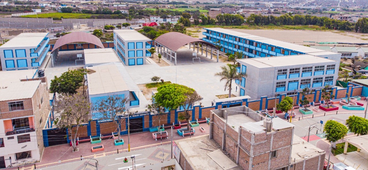 1.700 alumnos de la I.E. Ramiro Ñique volverán a las aulas este año en renovado colegio