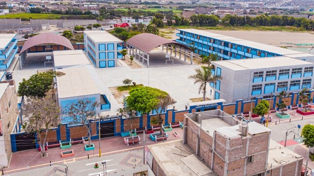 1.700 alumnos de la I.E. Ramiro Ñique volverán a las aulas este año en renovado colegio