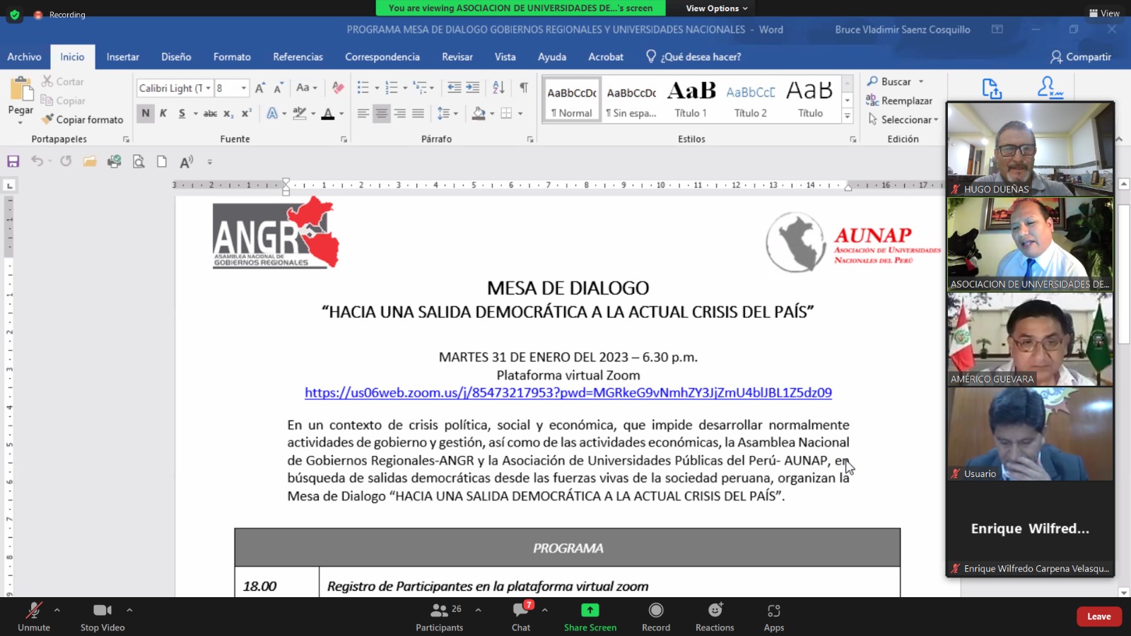 NOTA DE PRENSA N° 011-2023-UNAMAD-R/OCII