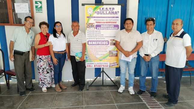 MUNICIPALIDAD DE SULLANA INICIA DIÁLOGO DE COOPERACIÓN INTERINSTITUCIONAL CON EL INSTITUTO SUPERIOR TECNOLÓGICO