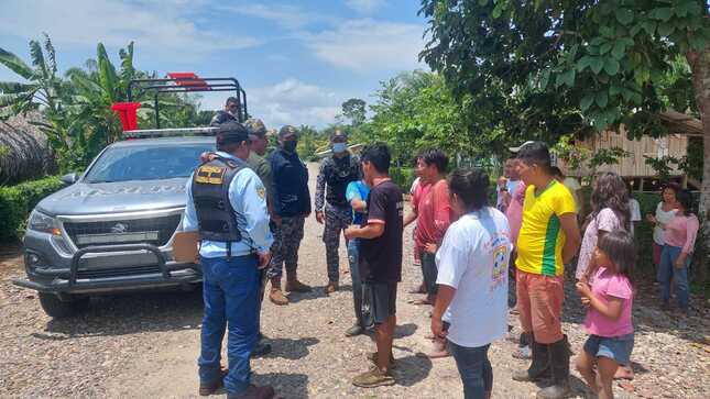 Comuneros de la CCNN Impanekiari logran recuperar vehículo