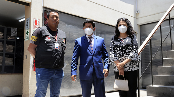 Visita de inspección archivos
