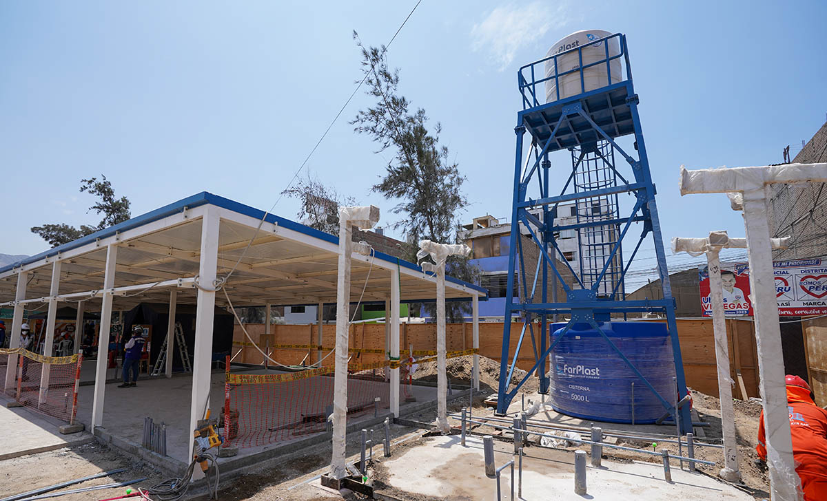 Implementamos escuelas temporales para continuidad de clases de estudiantes beneficiarios de nuestros 75 proyectos