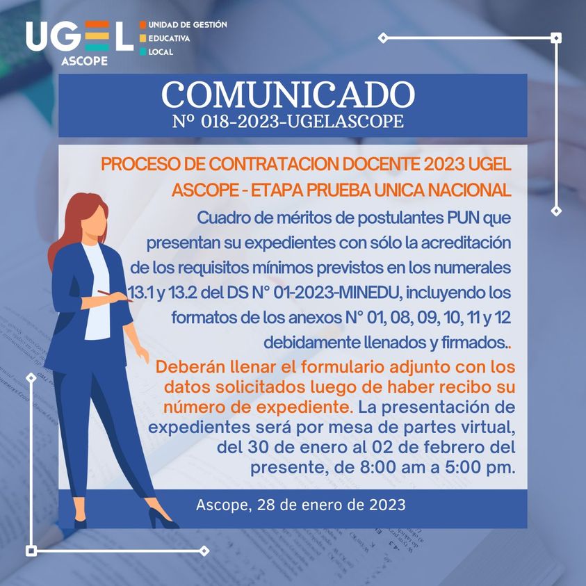 Comunicado N°18