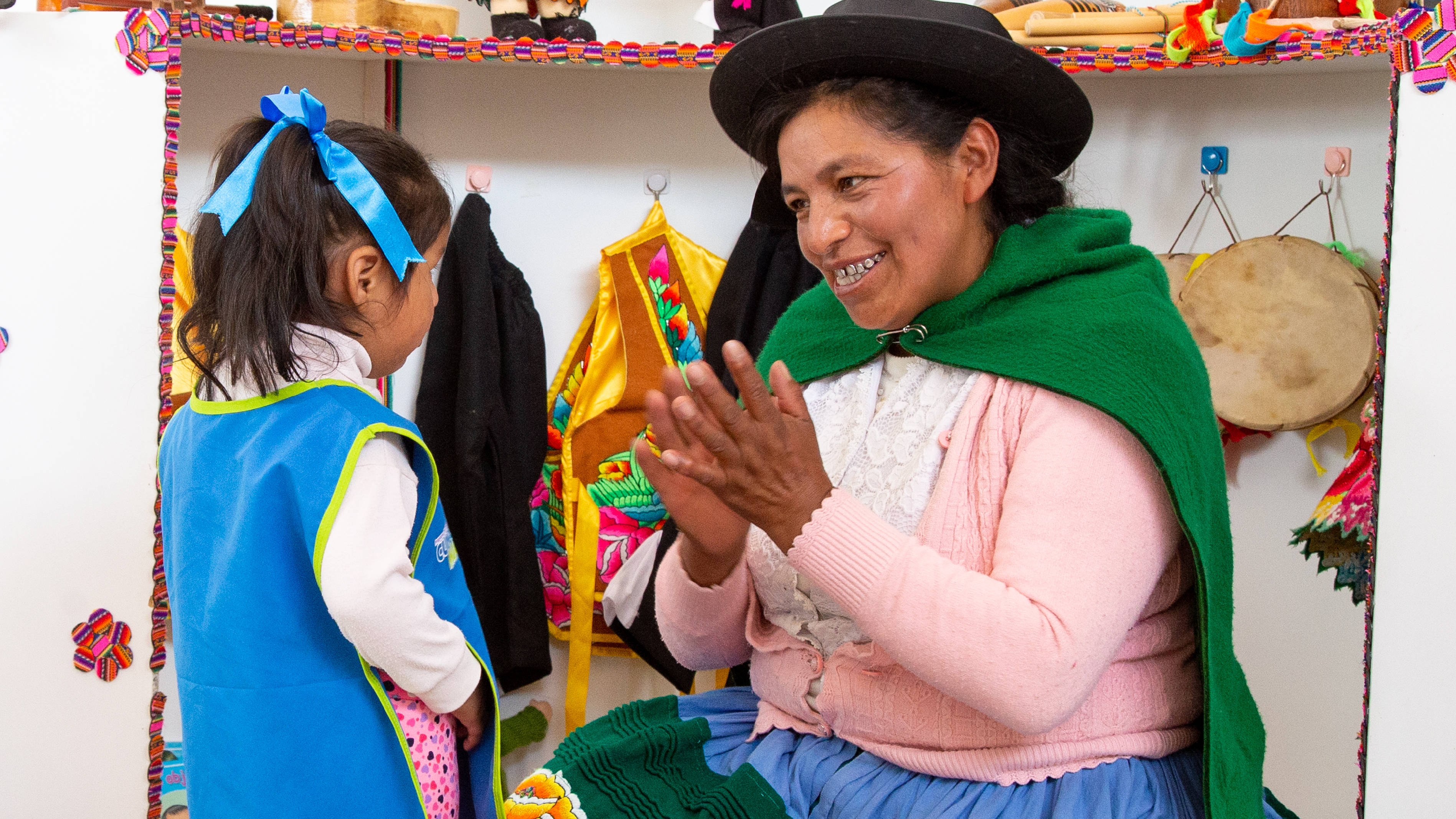 María y Dhara Daniela, una historia de enseñanza y complicidad JUNIN CUNA MÁS