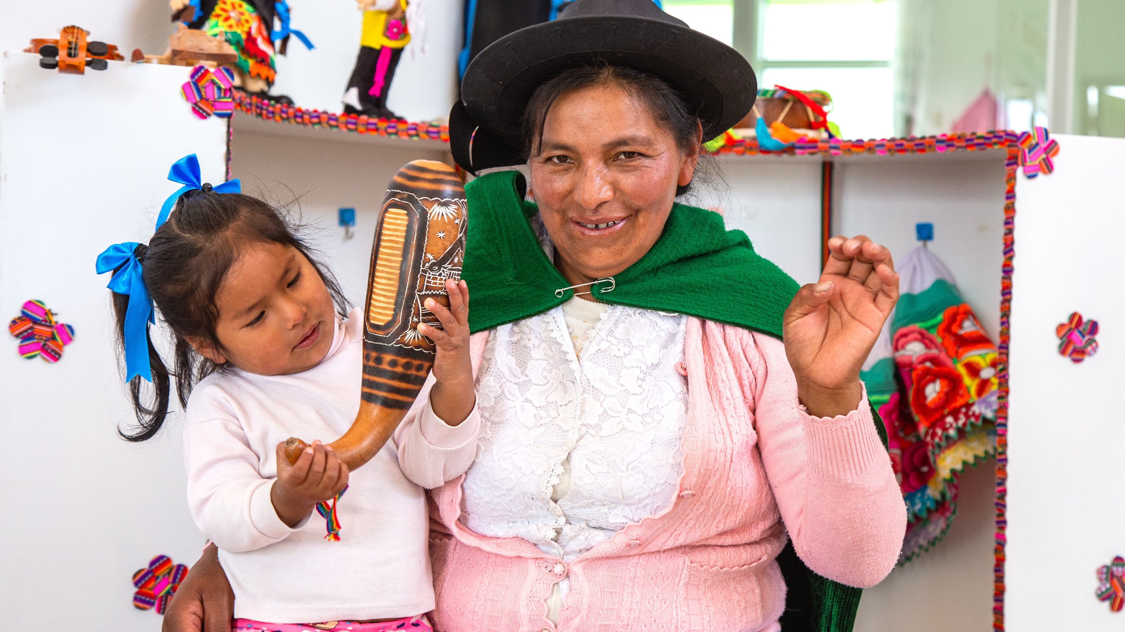 María y Dhara Daniela, una historia de enseñanza y complicidad JUNIN CUNA MÁS