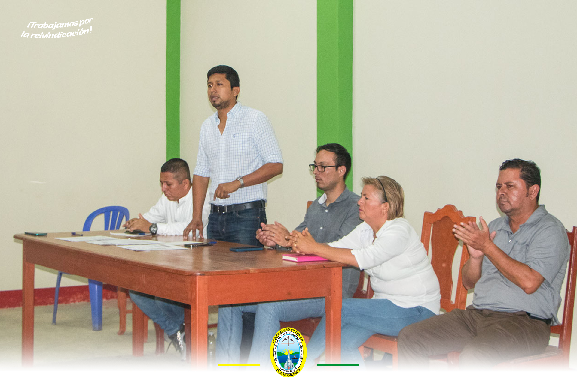 Reunión con Presidentes de los 7 AA.HH del Sector Paranapura