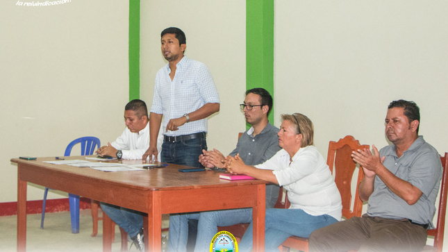 Reunión con Presidentes de los 7 AA.HH del Sector Paranapura