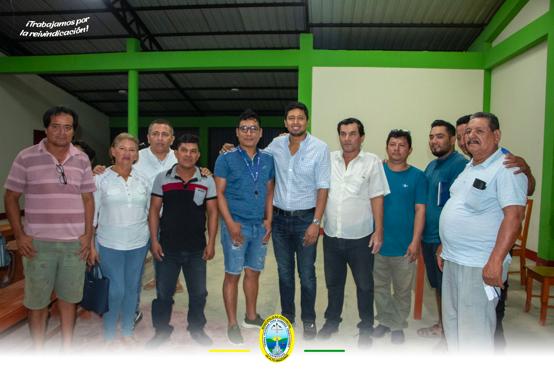 Reunión con Presidentes de los 7 AA.HH del Sector Paranapura