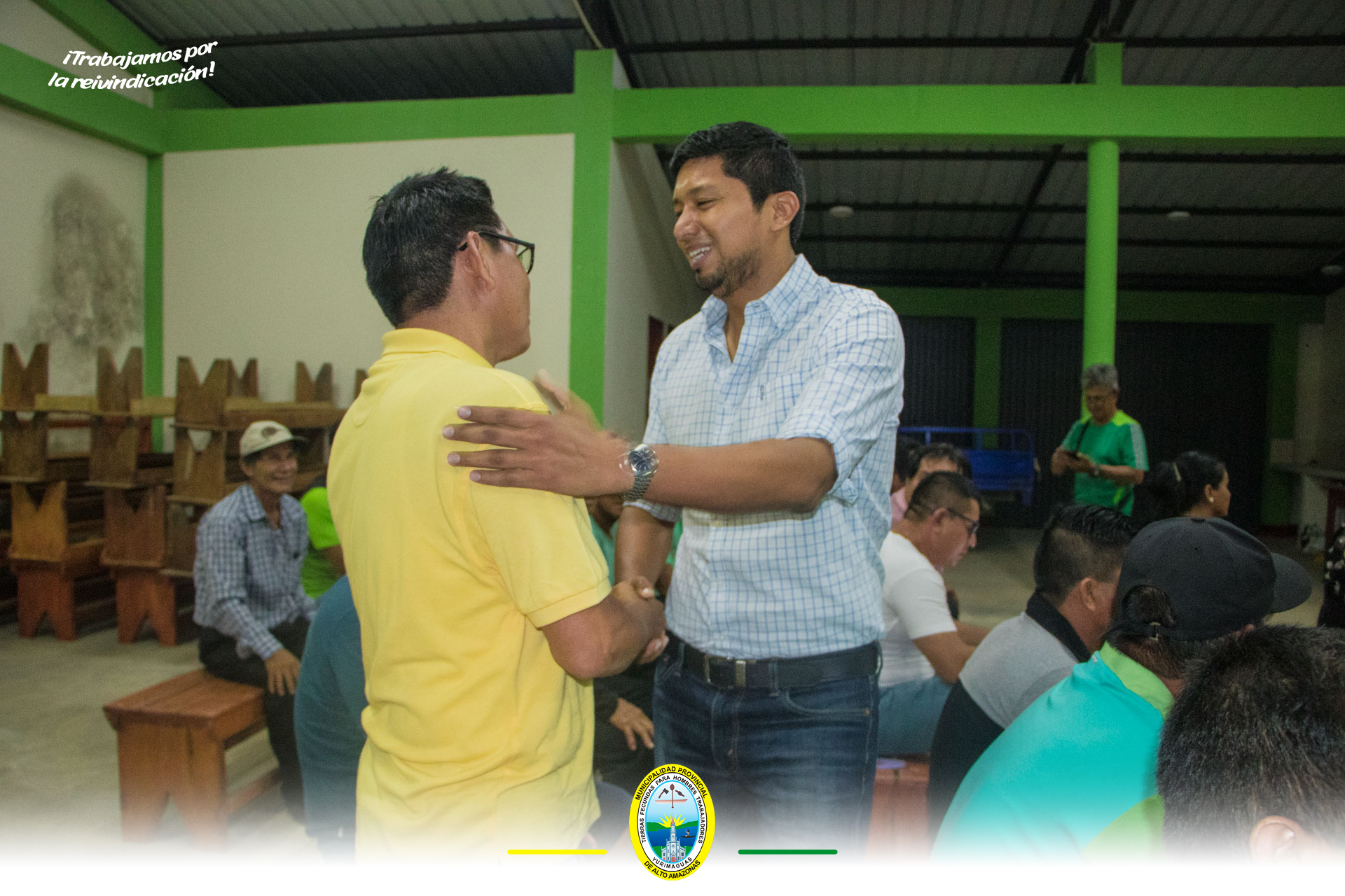 Reunión con Presidentes de los 7 AA.HH del Sector Paranapura