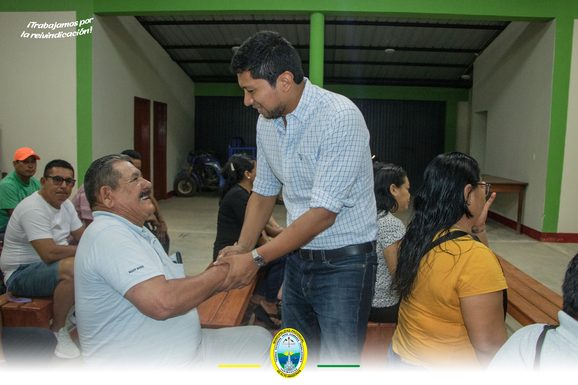Reunión con Presidentes de los 7 AA.HH del Sector Paranapura
