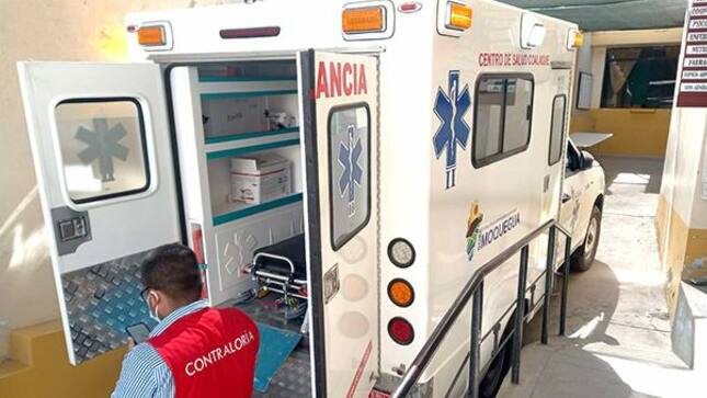 Contraloría detectó irregularidades en compra de ambulancias perjudican traslado de pacientes en Moquegua