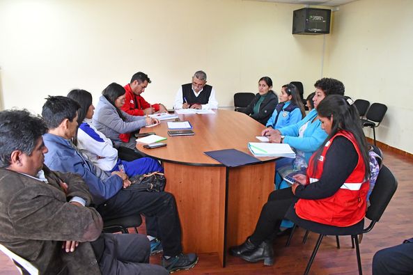 Reunión de Subgerencia de servicios sociales