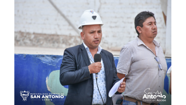 Se colocó la primera piedra en el nuevo complejo deportivo