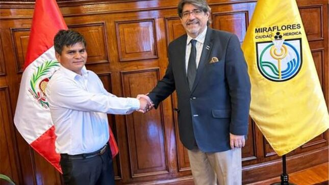 Reunión con el Alcalde de Miraflores