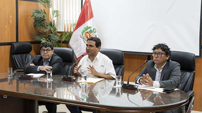 Foto de conferencia de prensa