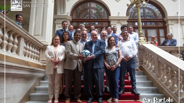 Presentación de la realización el Campeonato Metropolitana de Fútbol 7