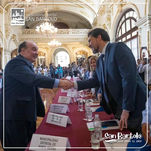 Nuestro Alcalde Sr. August Carbajal resaltó la importancia de hacer partícipe a nuestra comunidad