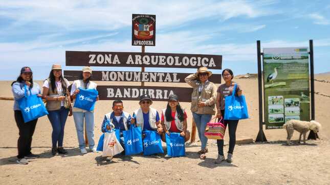 Ministerio de Cultura promueve trabajo conjunto con organización cultural para protección del Sitio Arqueológico Bandurria