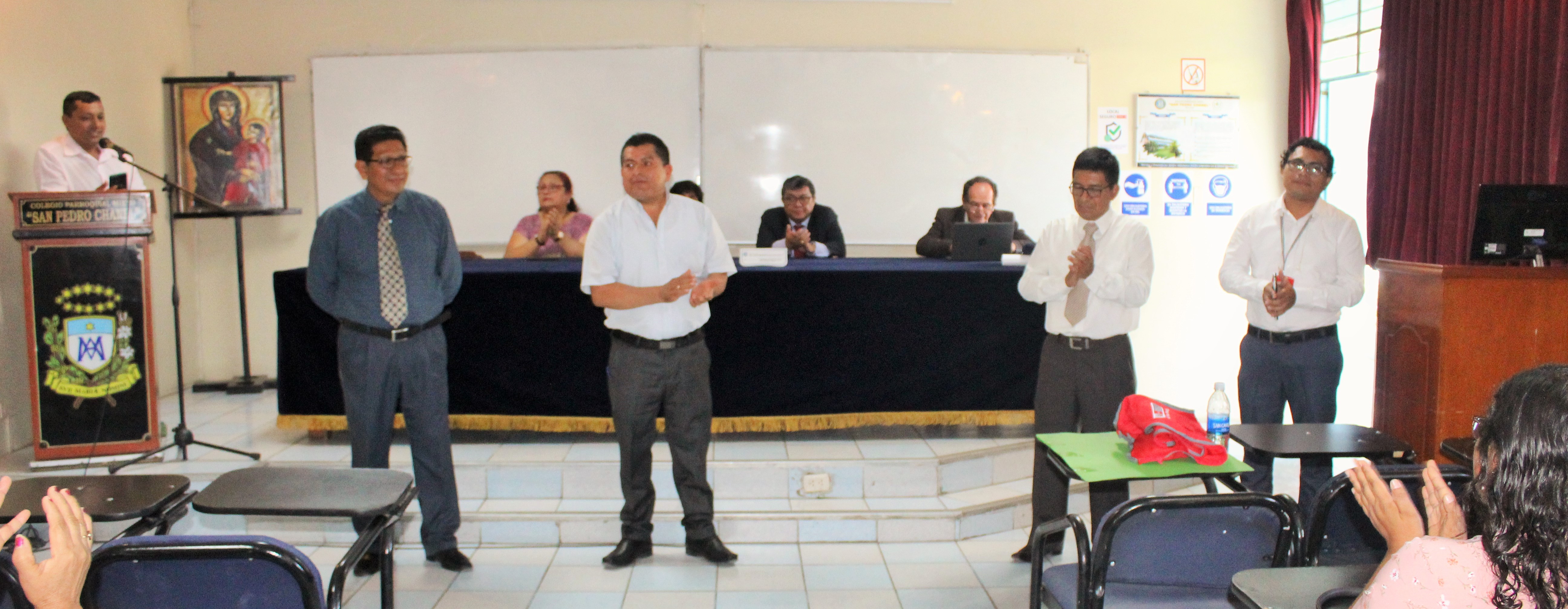 Expositores de la capacitación