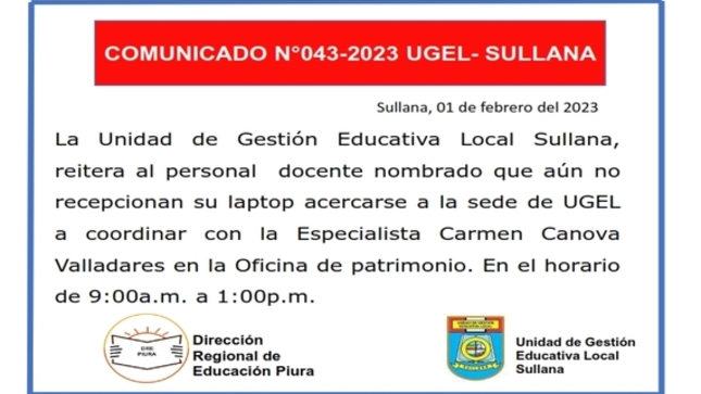 Comunicado N°43