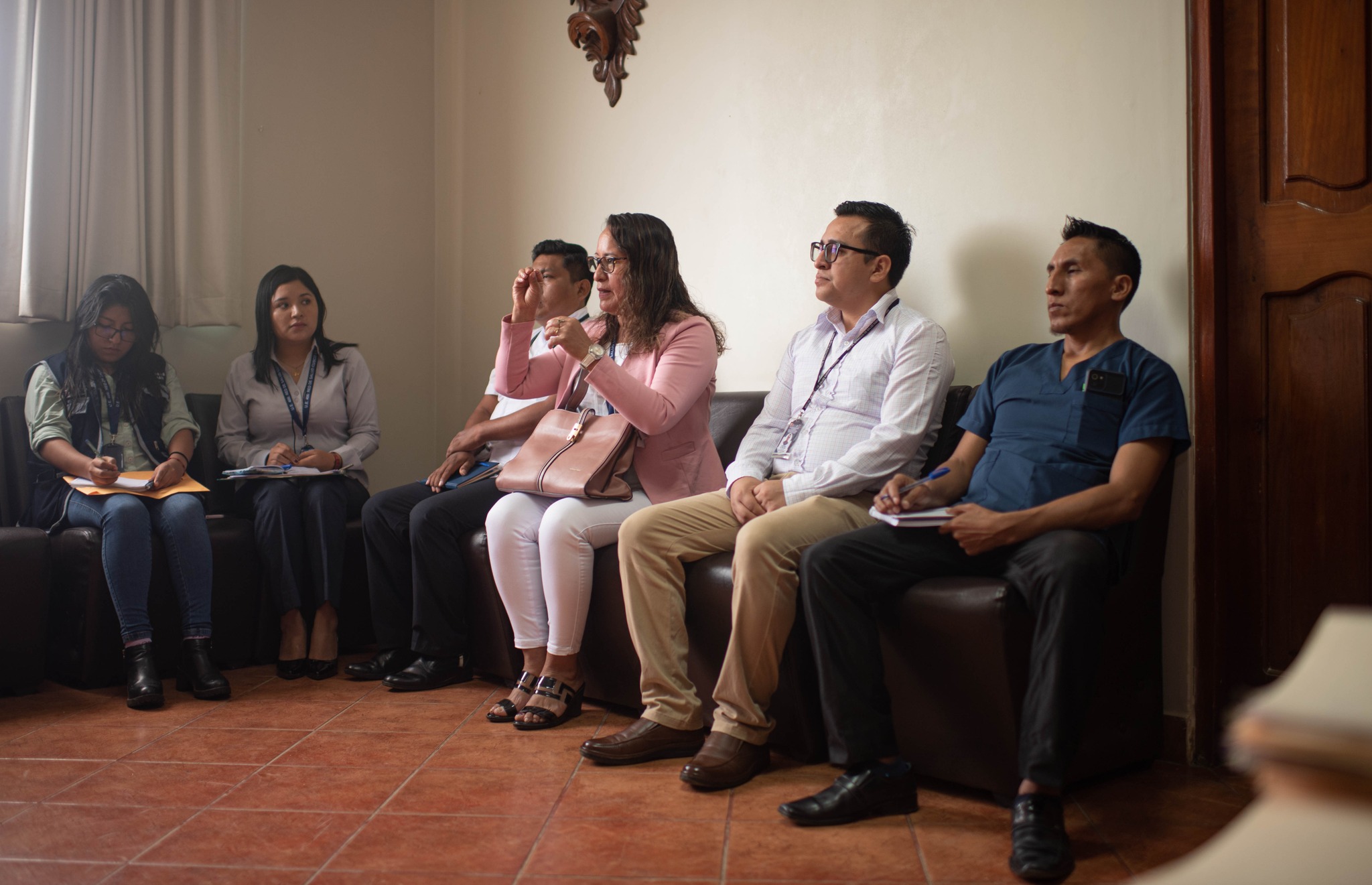 Alcalde de la Municipalidad Distrital de Pichari, CPC Hernán Palacios Tinoco, se reunió con los representantes de la Red de Salud Cusco – Vraem