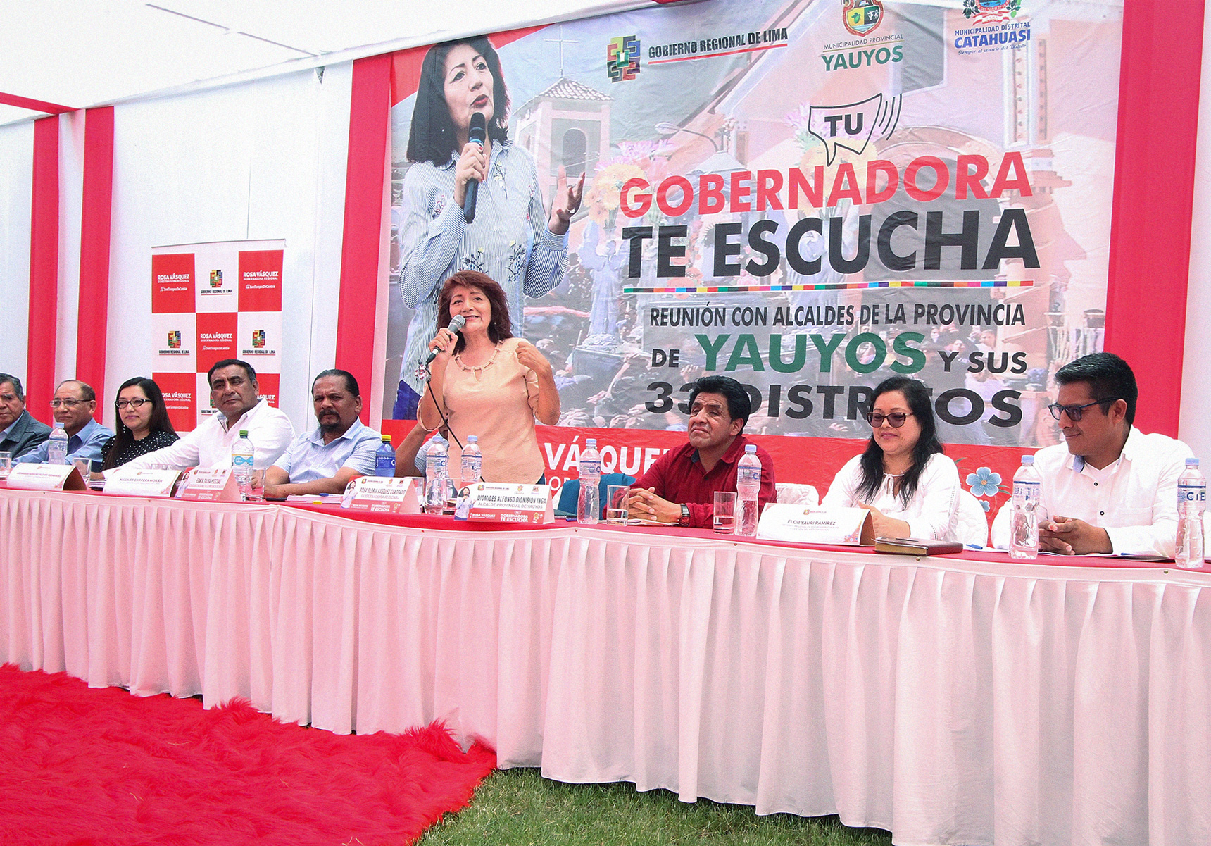 Gobernadora Rosa Vásquez anuncia adquisición de 150 modernas y equipadas ambulancias