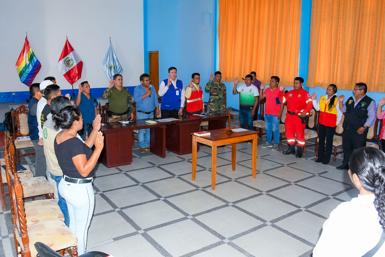 Se realizó la juramentación de los nuevos miembros y la primera sesión de Comité Distrital de Seguridad Ciudadana – CODISEC
