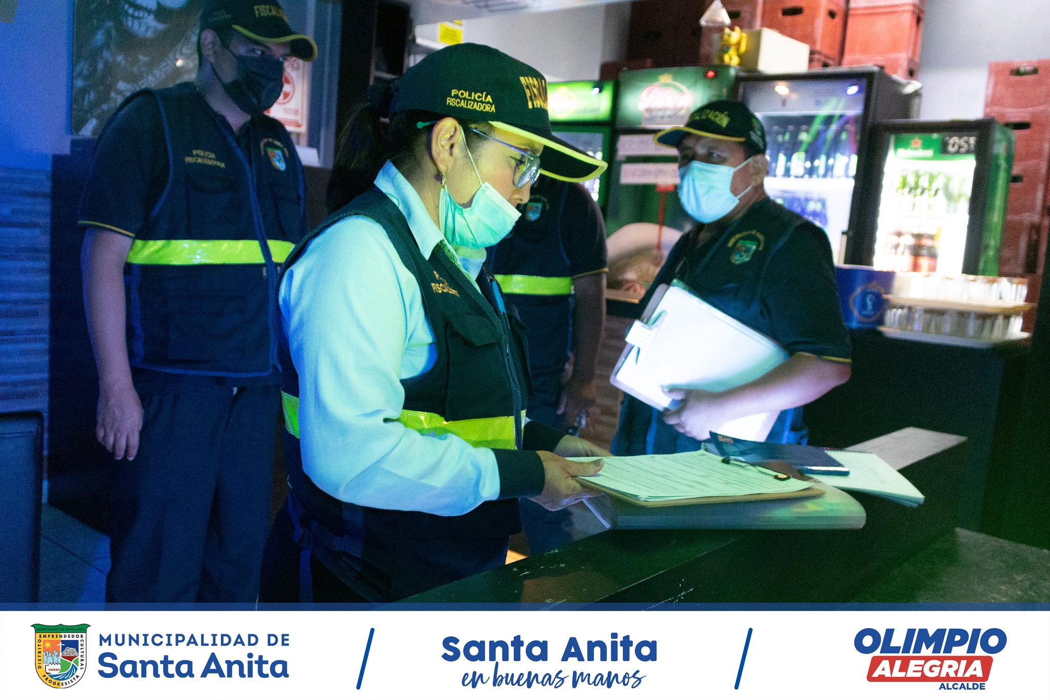 En un trabajo articulado con la Policía Nacional del Perú, personal municipal de serenazgo y fiscalización, intervinieron dos establecimientos que no contaban con licencia de funcionamiento ni defensa civil, se procedió a la clausura y sanciones correspondientes.