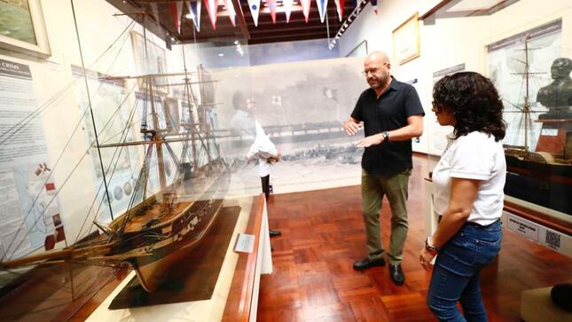 Ministra de Cultura visitó los Museos Abiertos en el Callao 