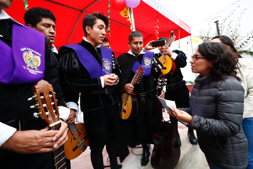 Ministra de Cultura llega a Ayacucho para cumplir una agenda importante a favor del sector