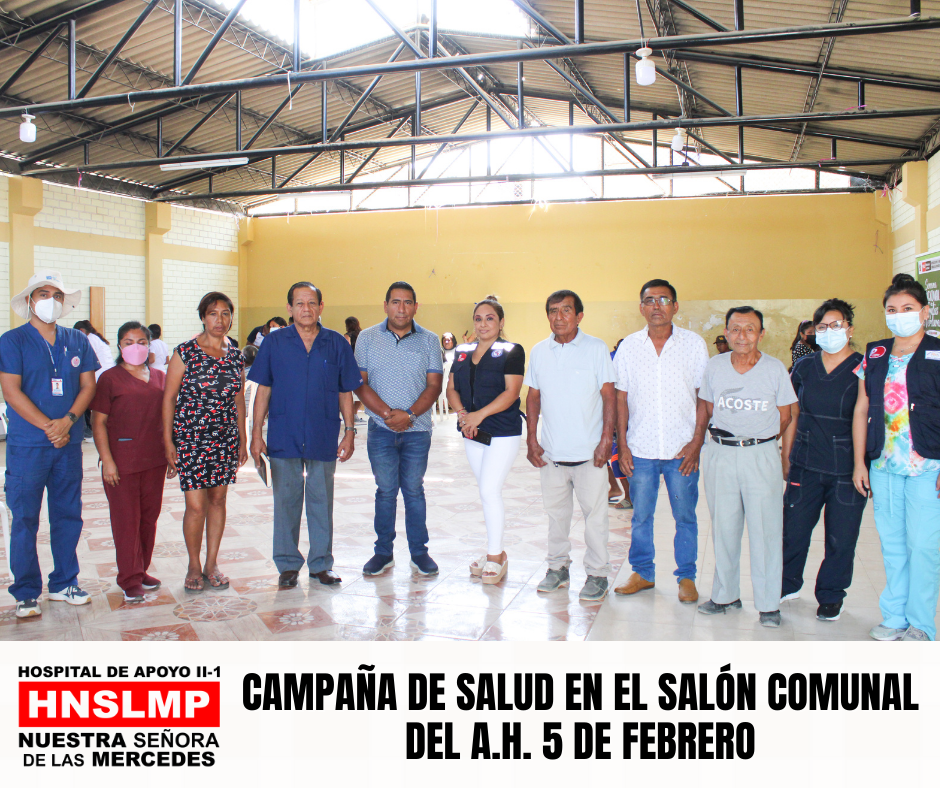 Campaña de Salud en A.H. 5 de febrero