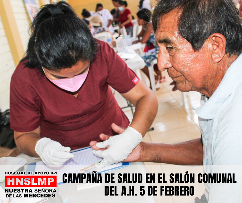Campaña de Salud en A.H. 5 de febrero