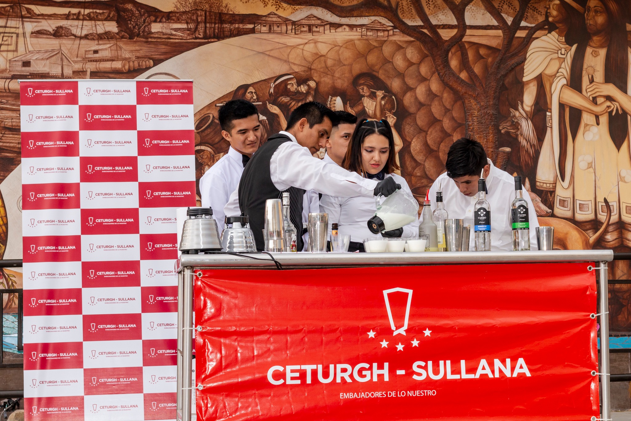 Concurso a mejor presentación del Pisco Sour de Sullana