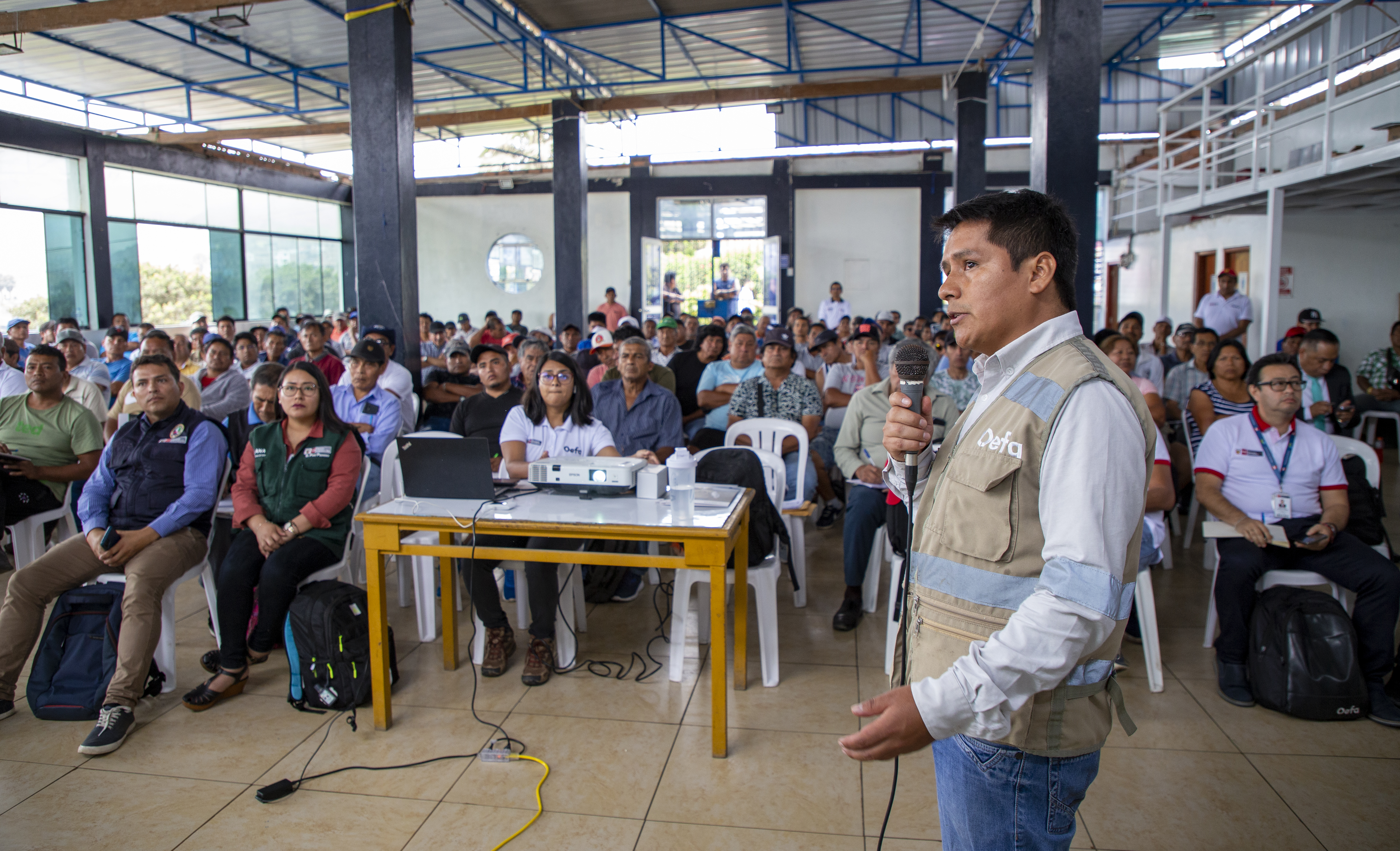 Derrame en Ventanilla: OEFA presenta a pescadores y autoridades municipales los resultados de la evaluación ambiental realizada a 25 playas