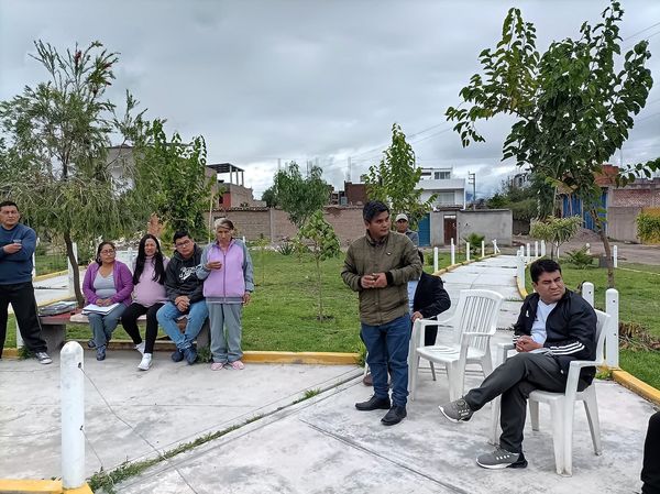 Reunión con la asociación las palmeras