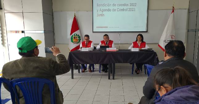 Contraloría determinó más de 400 funcionarios públicos de Junín con presunta responsabilidad en hechos irregulares durante el 2022