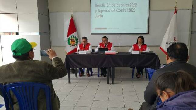 Contraloría determinó más de 400 funcionarios públicos de Junín con presunta responsabilidad en hechos irregulares durante el 2022