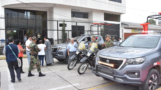 Unidades que se suman al patrullaje