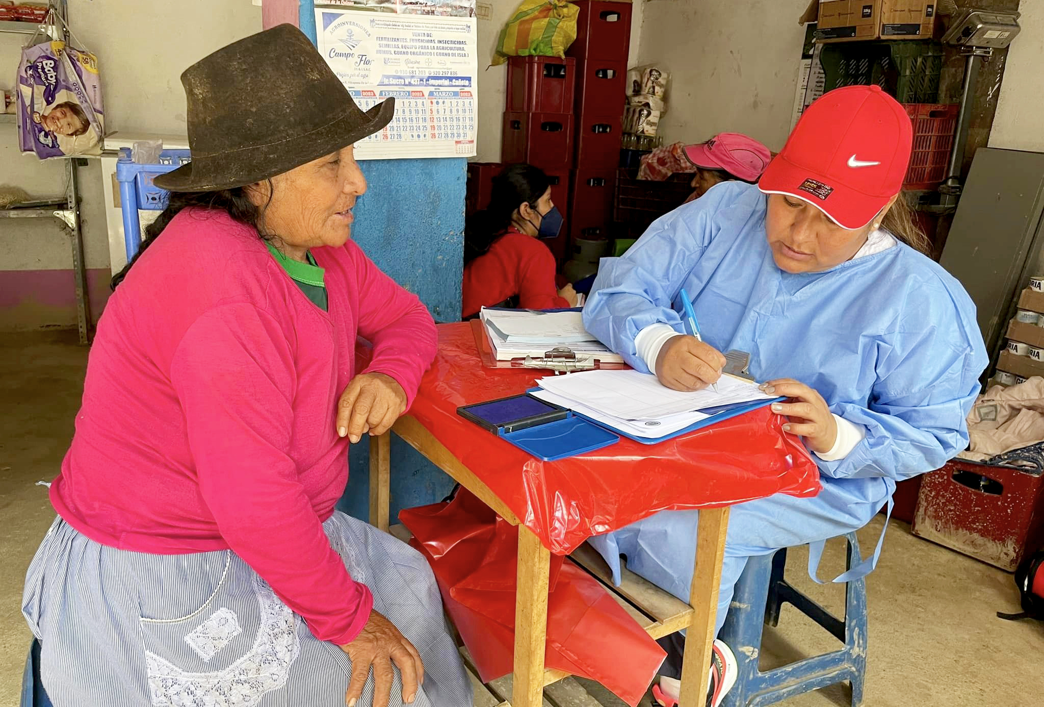 Yauyos: Instalan módulo de atención para damnificados por la emergencia 