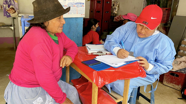 Yauyos: Instalan módulo de atención para damnificados por la emergencia 