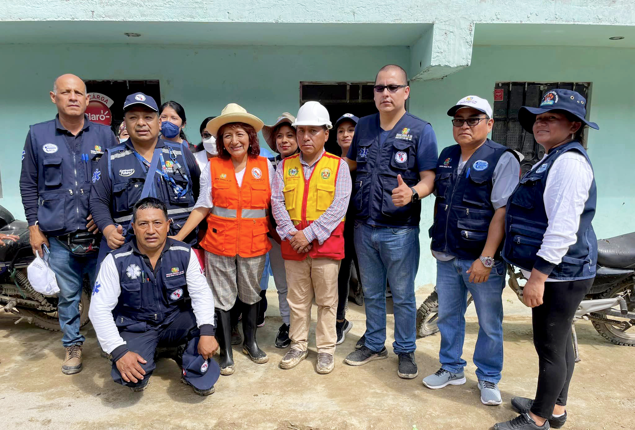 Yauyos: Instalan módulo de atención para damnificados por la emergencia 