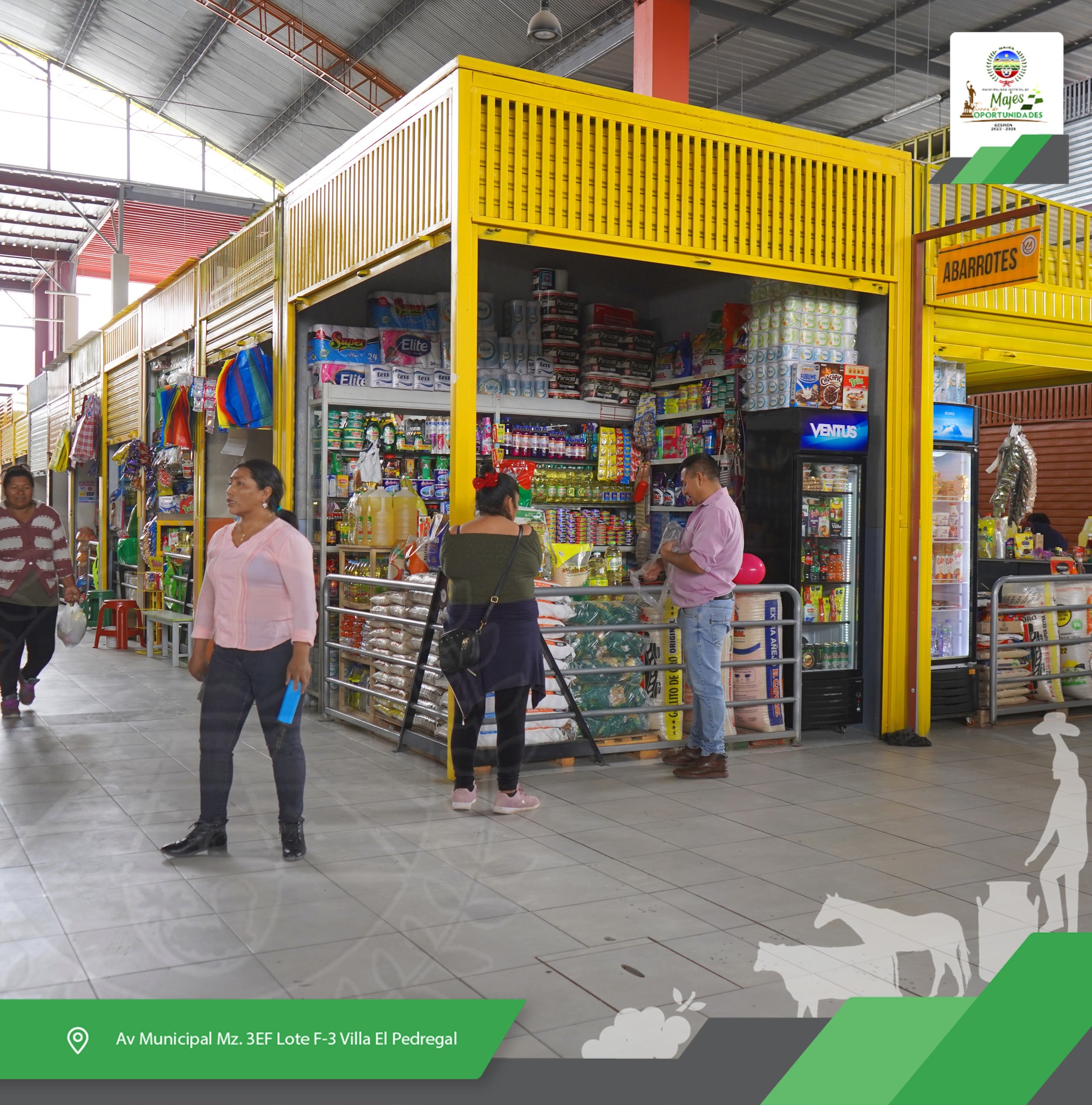 Fotos varias de la visita al mercado
