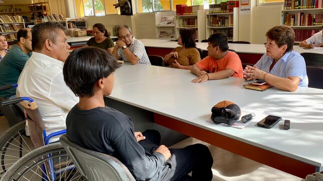  MUNICIPALIDAD DE SULLANA Y ASOCIACIÓN DE PERSONAS CON DISCAPACIDAD REALIZAN MESA DE TRABAJO ENERO 2023