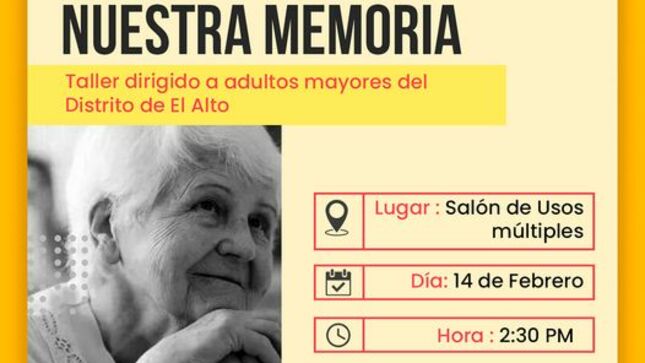 Taller Reforzando Nuestra Memoria